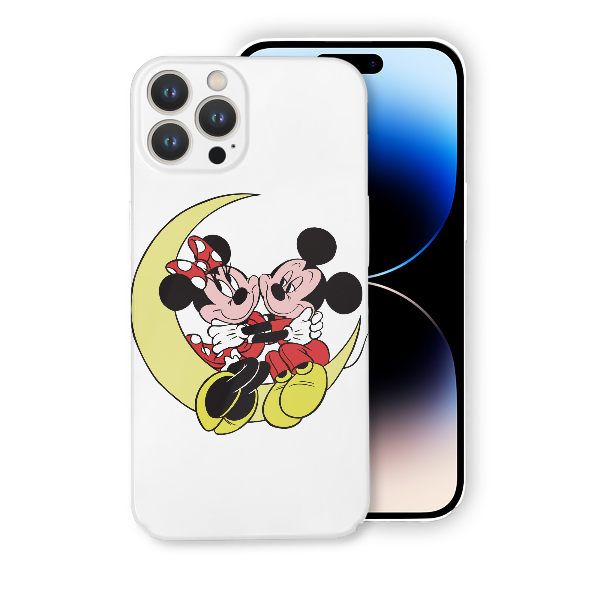 （画像用） ミッキーマウス Mickey Mouse 【iPhone 14シリーズ対応】ハードケース